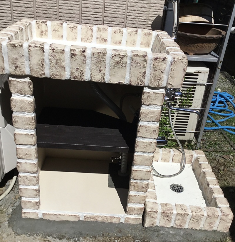 レトロブリック施工例