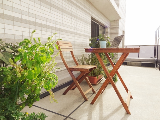 バルコニーの写真