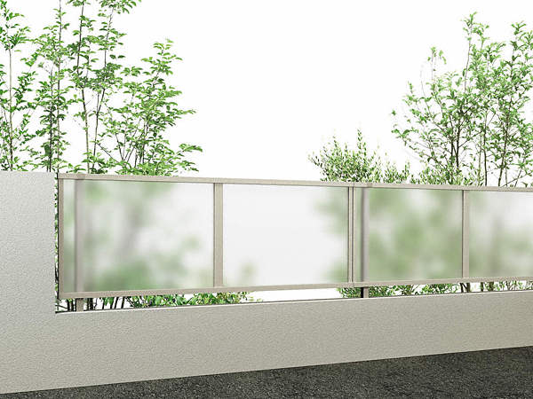 シンプレオ フェンスFP1型 ポリカパネル 