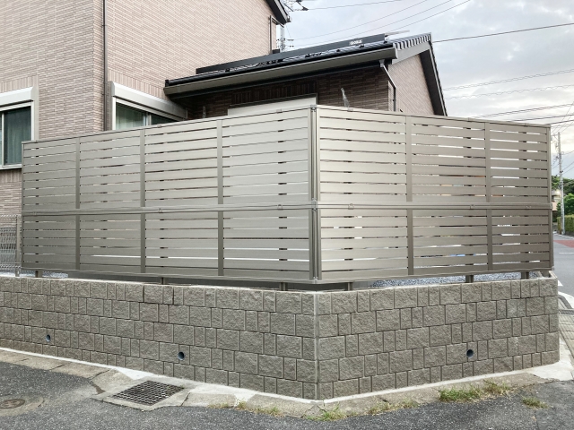 フェンス・ブロック塀の費用相場