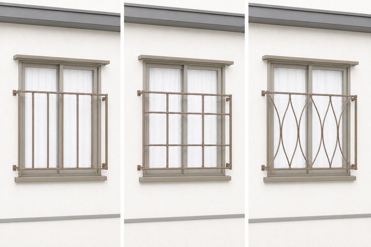 デザイン性のある面格子