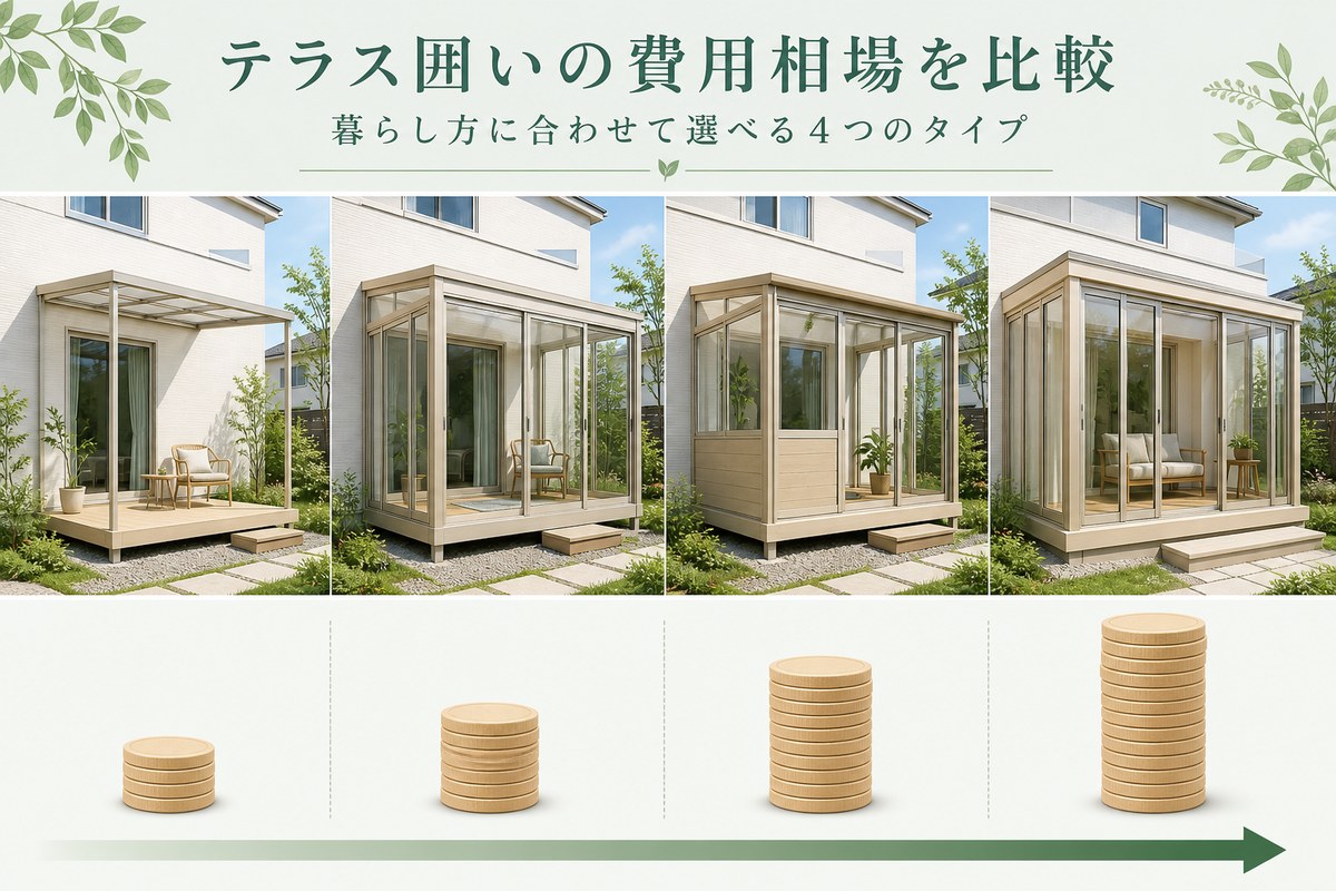テラス囲いの費用