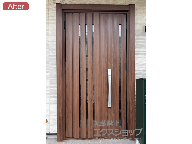 神奈川県藤沢市のリシェント玄関ドア3施工例