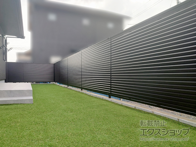 福岡県小郡市のシンプレオフェンス施工例