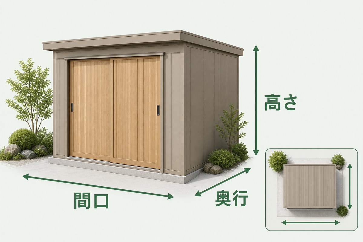 物置の寸法