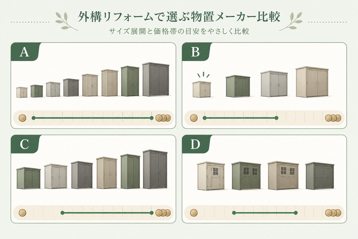 物置のメーカー