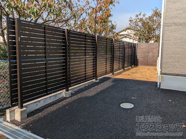 兵庫県加古川市のモクアルフェンス施工事例