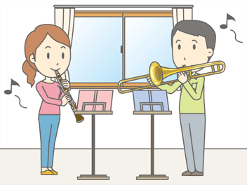吹奏楽の練習のため、自宅の一室に防音対策。二重窓の期待以上の性能に夫婦そろって大満足!